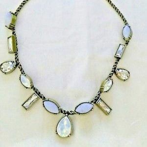 SILPADA KR "Crystal Clear" Necklace Swarovski 18-2